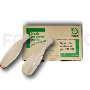SPAZZOLE MATERASSI PER BATTITAPPETO FOLLETTO EB360 EB370 EB371 ORIGINALI VORWERK
